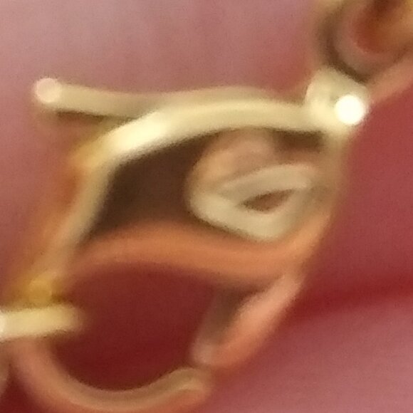 SWAROVSKI SWAN LOGO Pendant Necklace clear Crystal gold tone chain and setting - Picture 12 of 16